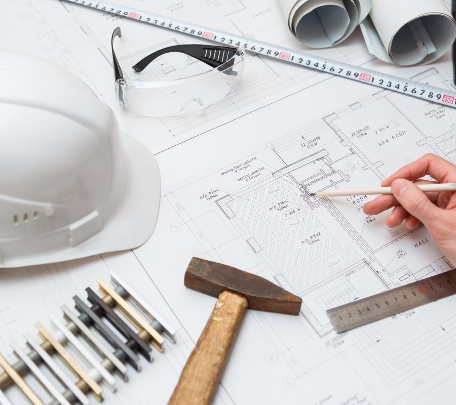 Architect at work
